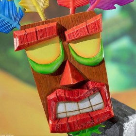 Aku Aku Mask Mini Crash Bandicoot Statue by First 4 Figures